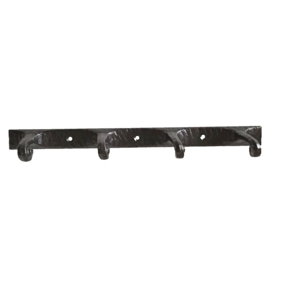 Umbra William Harvey Design Black Wall Hook HD Coat Hanger Rustic Vintage Style - Picture 2 of 8